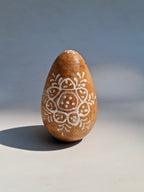 Hand-Carved Wooden Easter Eggs – Set of 8