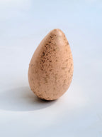 Natural Wood Speckled Decorative Eggs Set of 8