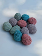 Pastel Beaded Easter Eggs