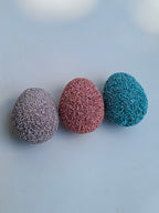 Pastel Beaded Easter Eggs