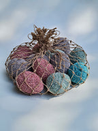 Pastel Beaded Easter Eggs