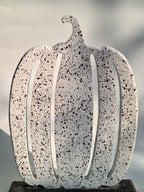 Splatter-Cut Pumpkin Silhouette