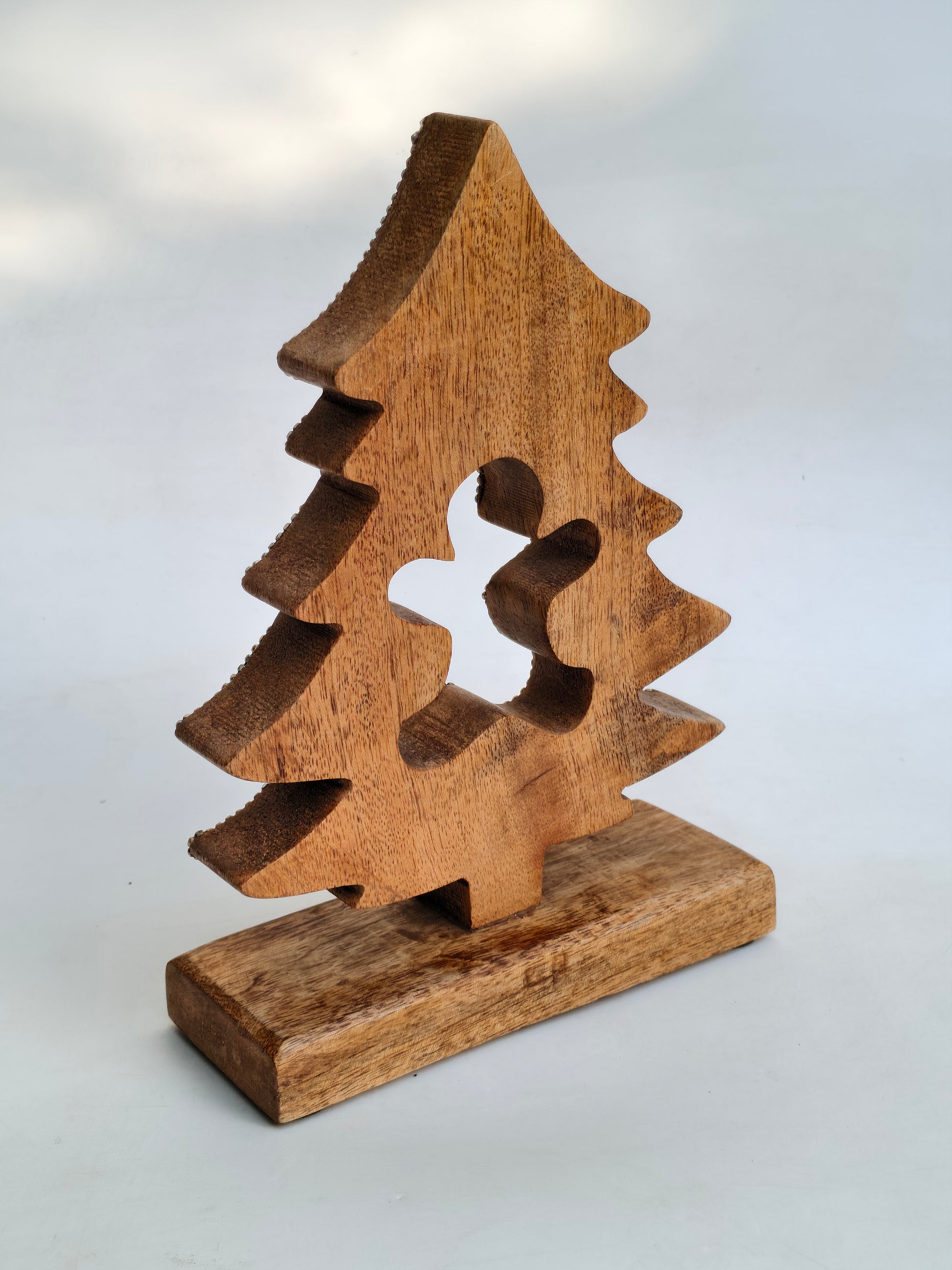 Sparkling Gold Glitter Christmas Tree Decor