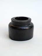 Minimalist Matte Black tea light candle stand