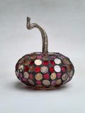 Mosaic Pumpkin Decorative Accent
