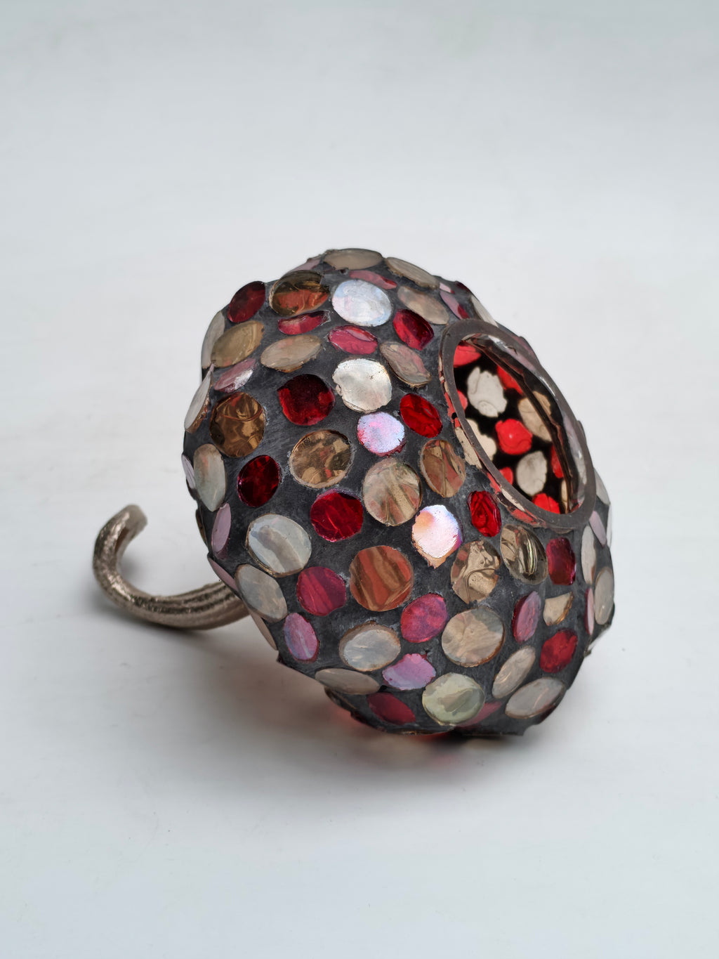 Mosaic Pumpkin Decorative Accent