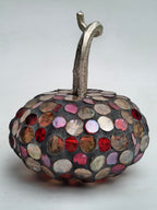 Mosaic Pumpkin Decorative Accent