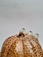 Mosaic Glass Pumpkin