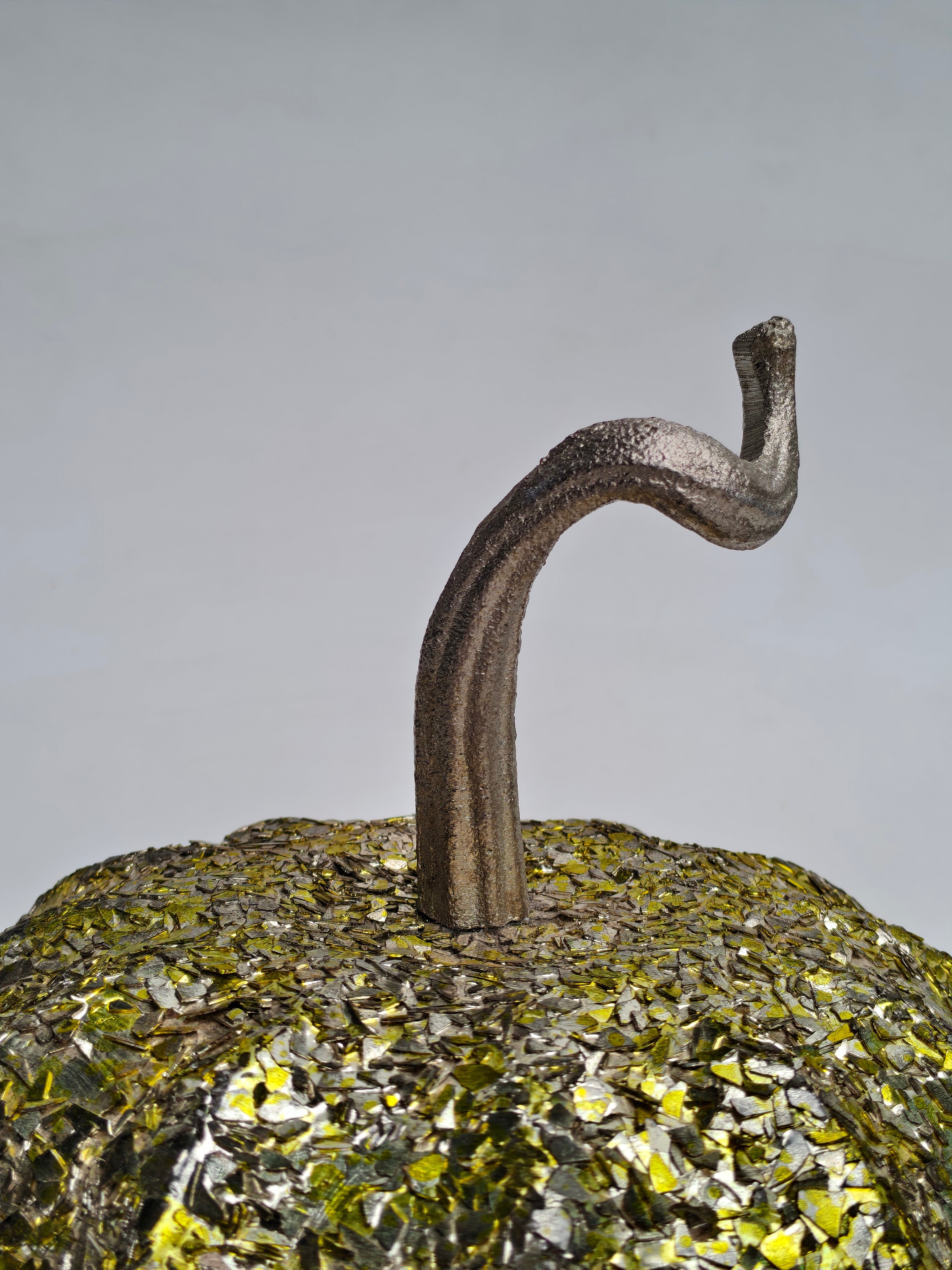 Golden Mosaic Pumpkin Set of 2 – Festive Home Décor