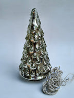 Mercury Glass Christmas Tree LED Décor