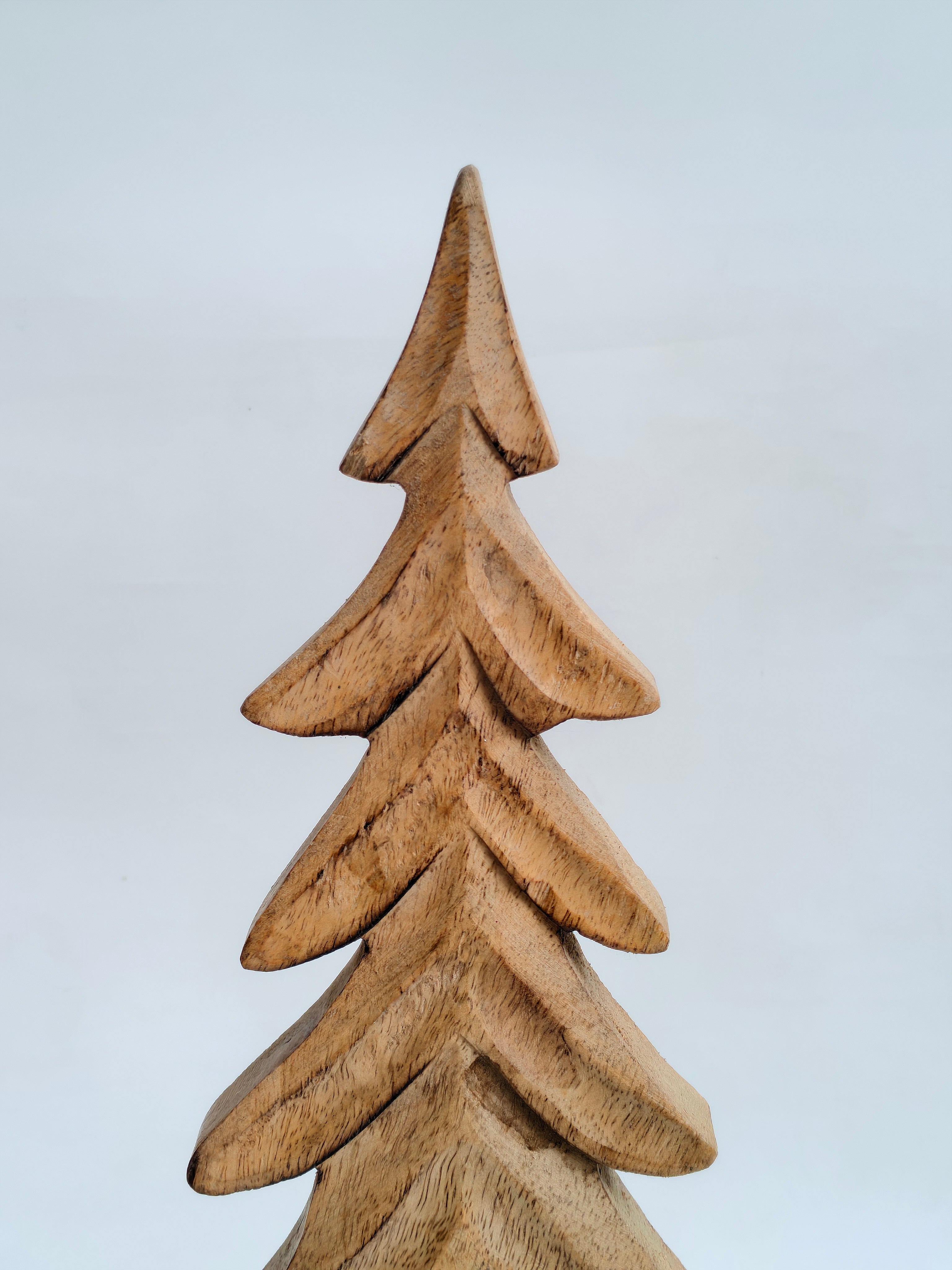 Handcrafted Wooden Christmas Tree Décor –  Rustic Holiday Accent