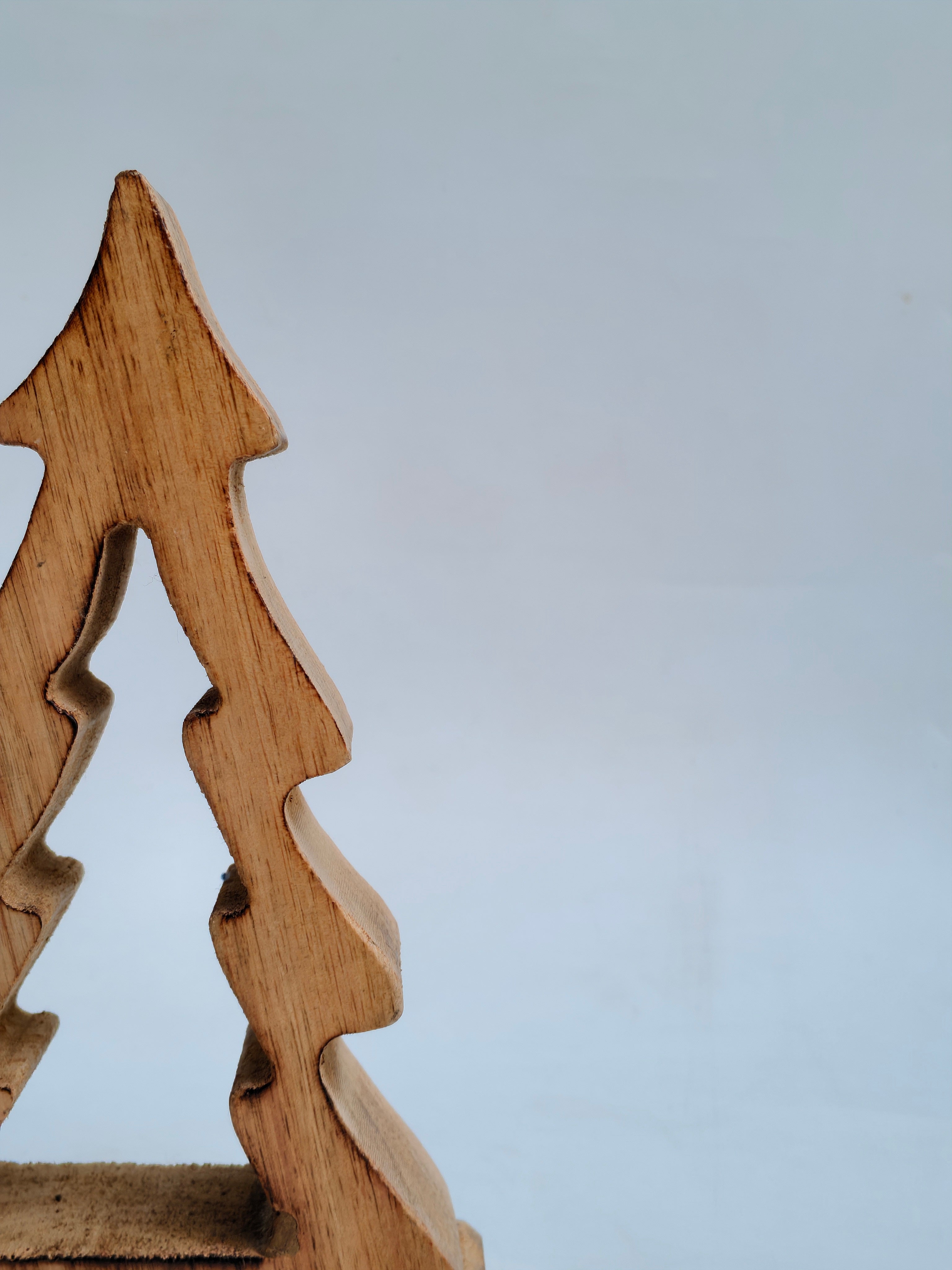 Handcrafted Hollow Wooden Christmas Tree Décor