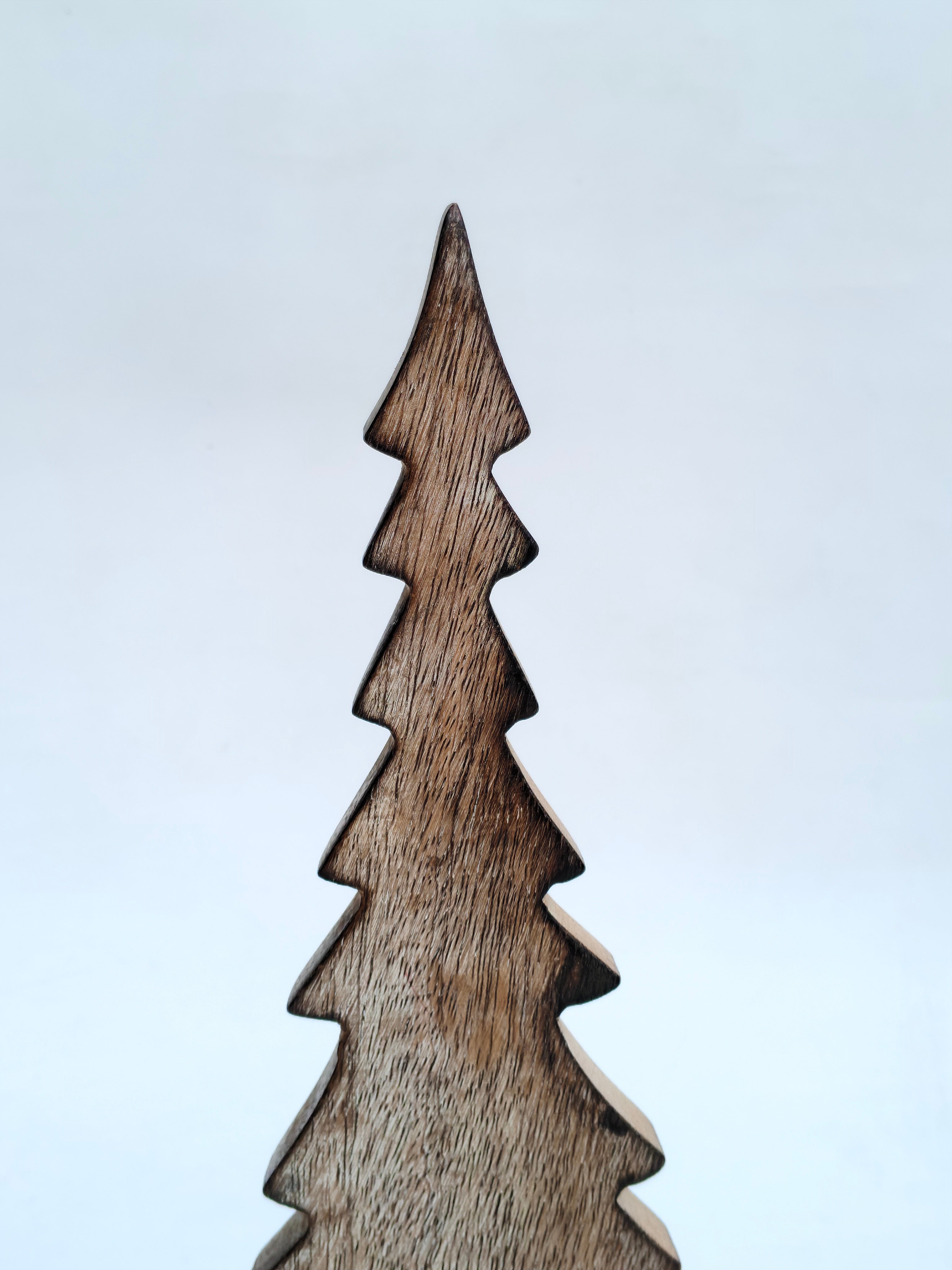 Handcrafted Rustic Wooden Christmas Tree Décor