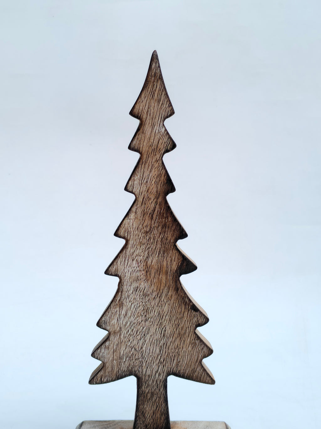 Rustic Wooden Christmas Tree Décor