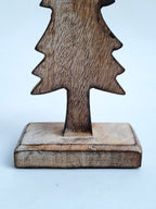 Rustic Wooden Christmas Tree Décor