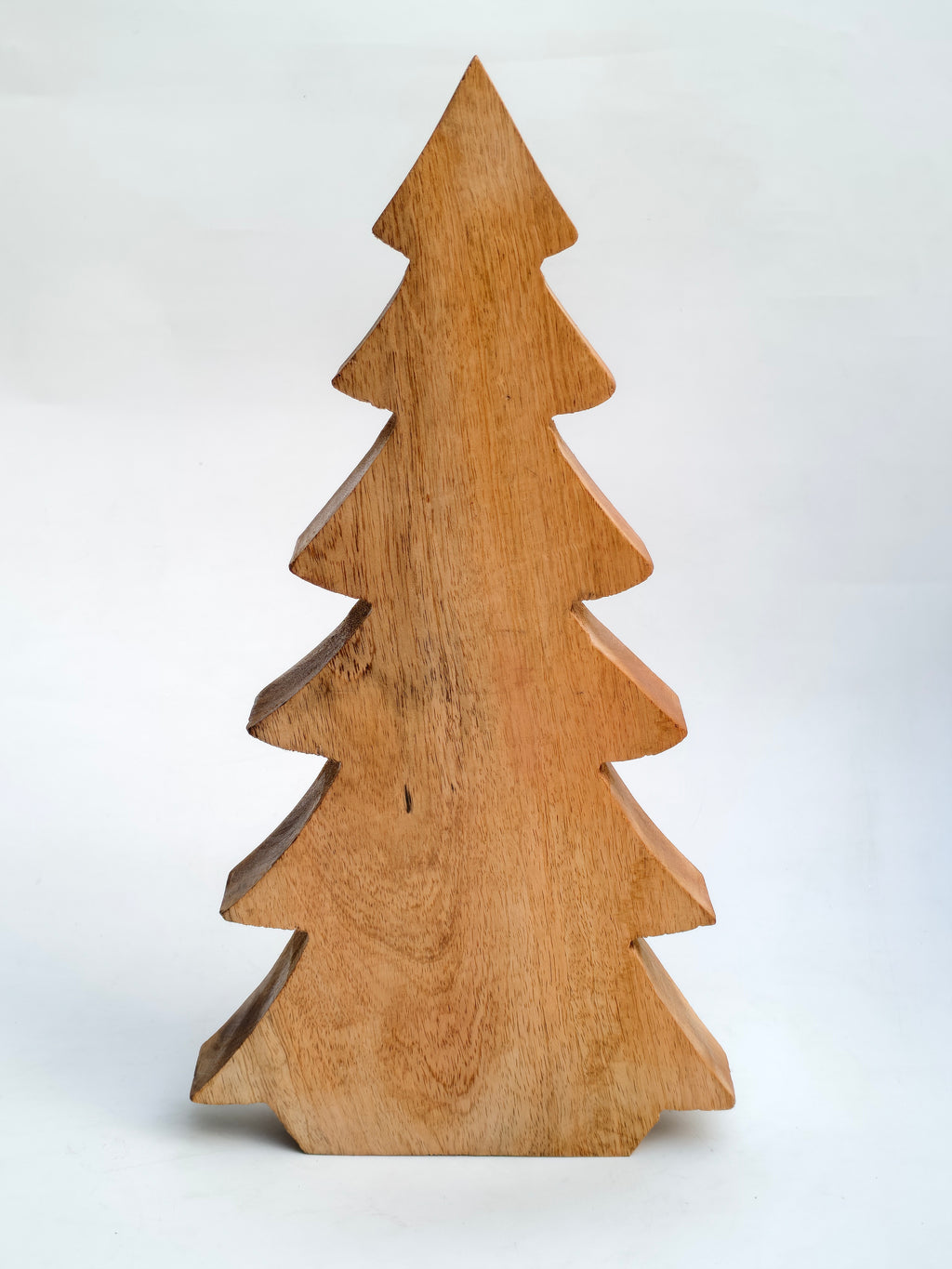 Handcrafted Wooden Christmas Tree – Natural Wood Holiday Décor