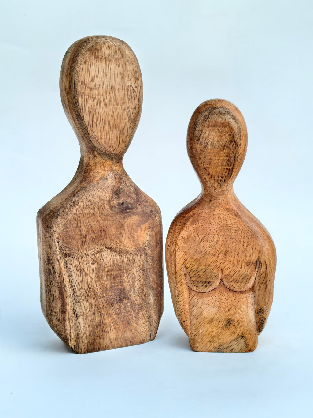 Wooden Abstract Human Figurines