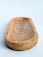 Handcrafted Mango Wood Serving Tray – Rustic Oval Decorative Platter