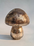 Antique Glass Mushroom Lamp Décor