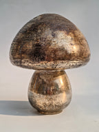 Antique Glass Mushroom Lamp Décor