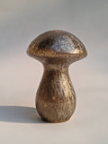 Antique Gold Mushroom Accent – Sculptural Table Décor
