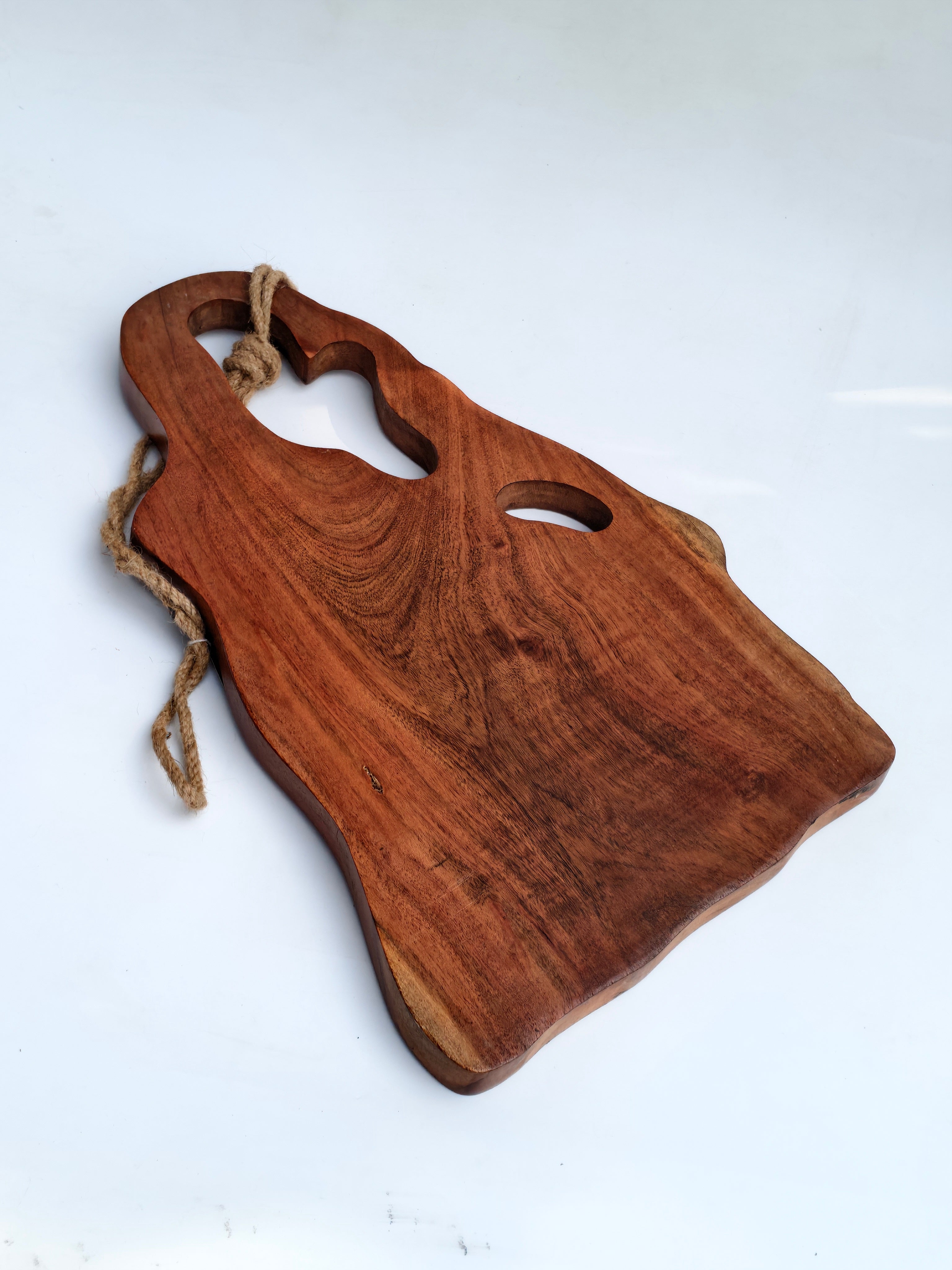 Acacia Wood Cheese & Serving Board with Handle