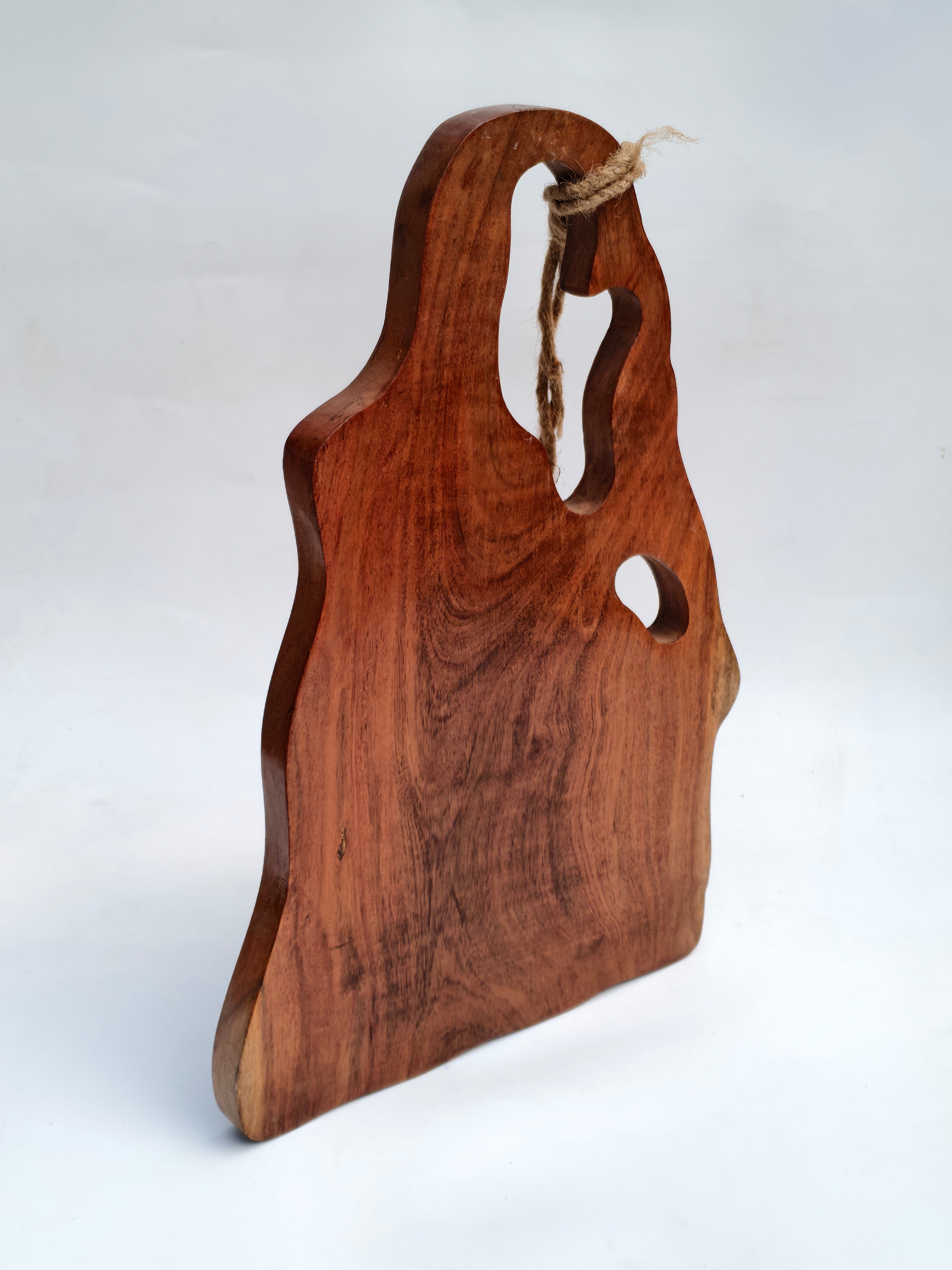 Acacia Wood Cheese & Serving Board with Handle