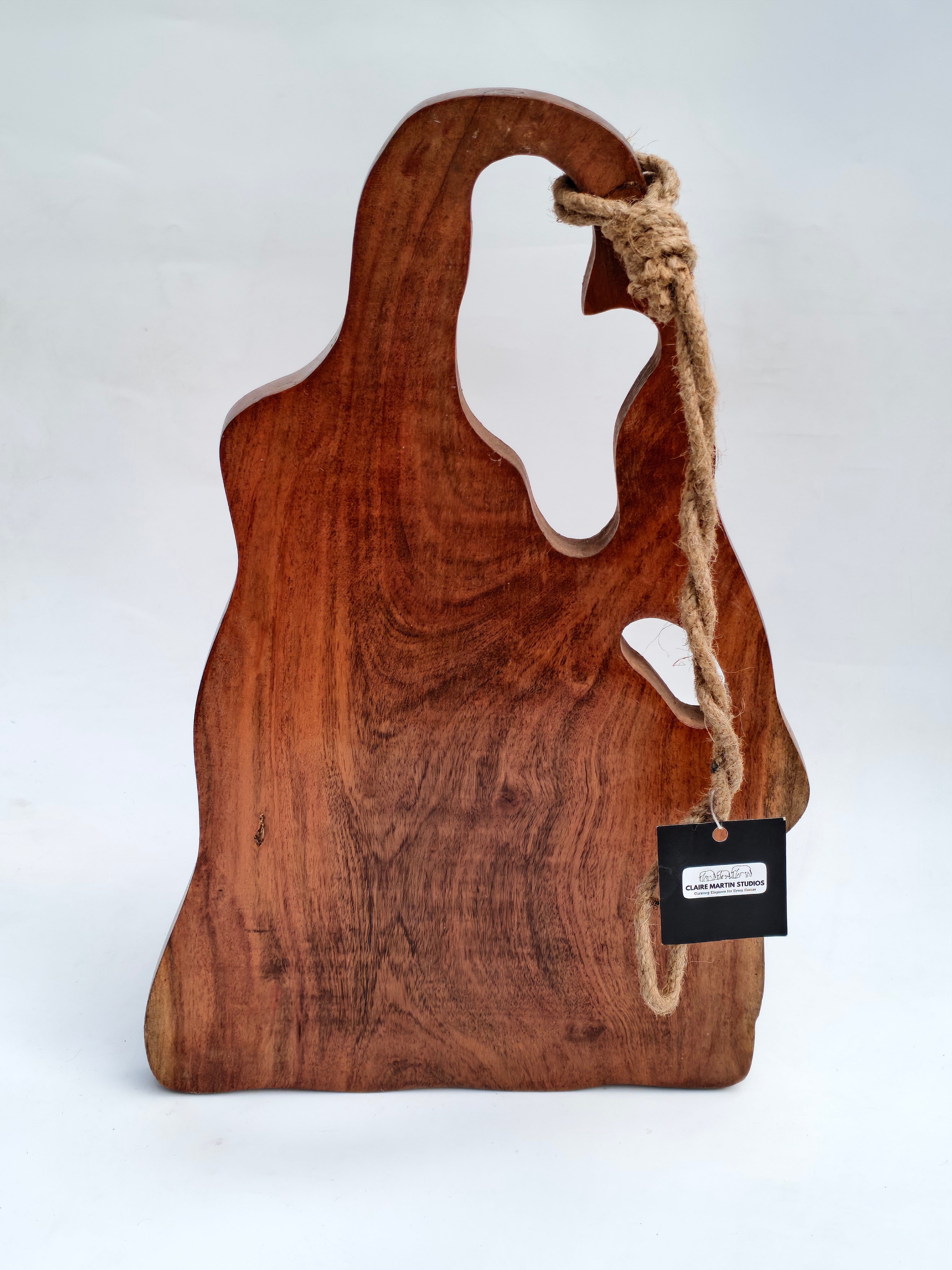 Acacia Wood Cheese & Serving Board with Handle