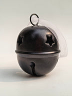 Midnight Star Metal Hanging Bell Ornament