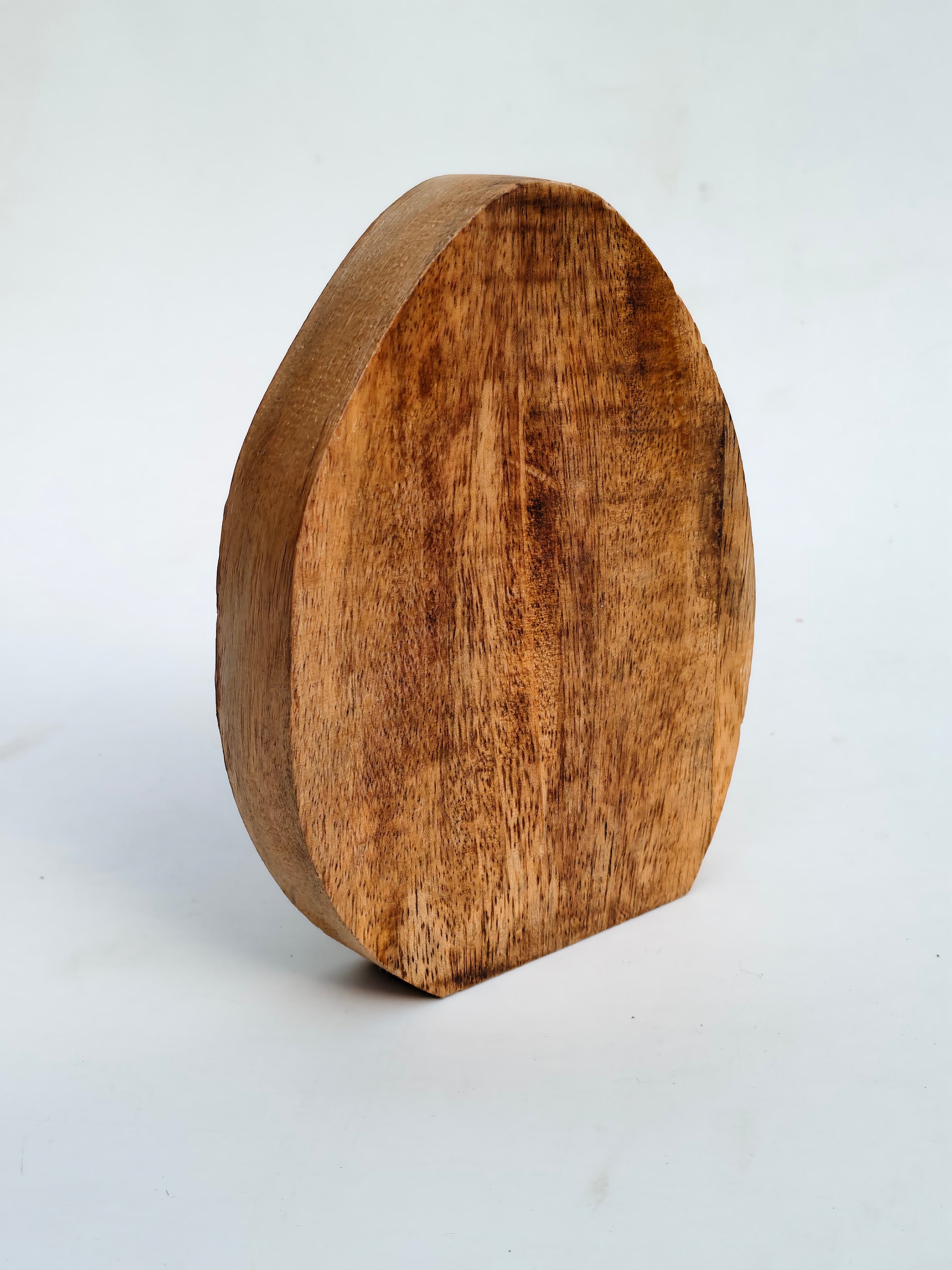 Handcrafted Bunny Wooden Décor Block – Easter Inspired Table Accent